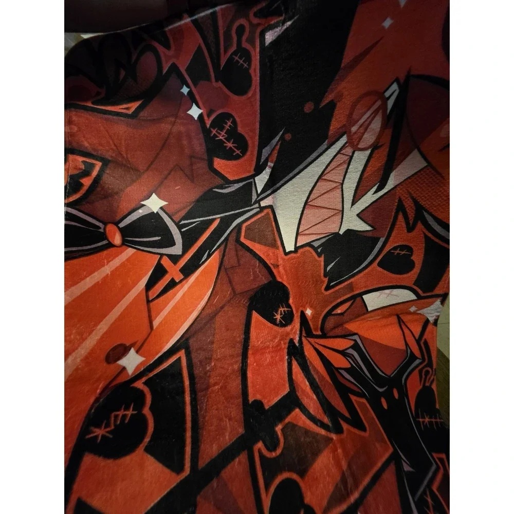 Alastor FLOOR Mat Desk Rug Matches Hazbin Hotel Pin-Up‎ Alastor Valentine's 2024